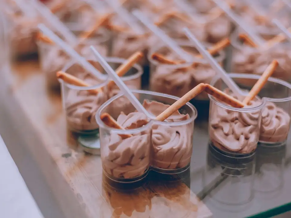 Crème protéinée au chocolat sans cuisson