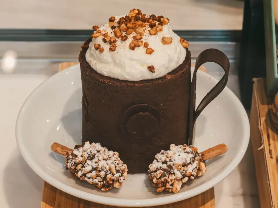 Mug cake protéiné au chocolat
