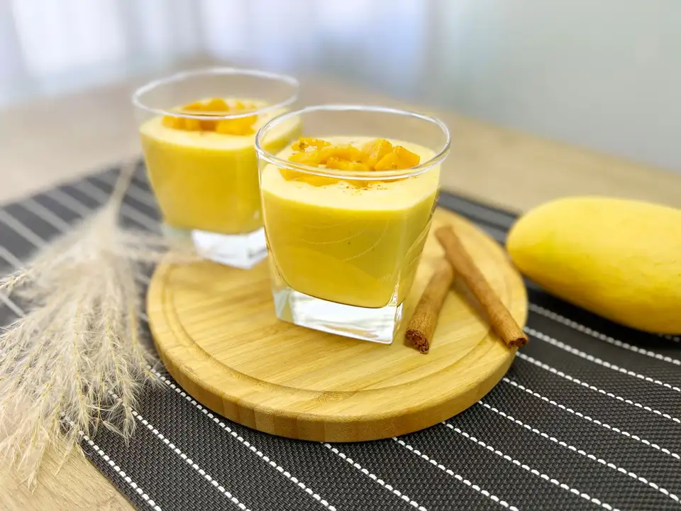 Smoothie protéiné à la mangue